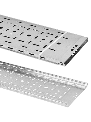 Лоток перфорированный 35х300х3000-0,5 мм TDM ELECTRIC - фото1