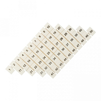Маркеры для JXB-ST 2,5 с нумерацией 1-50 (100 шт.) EKF PROxima