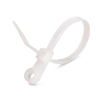 Стяжка нейлоновая КСО 5х300 (бел) (100шт) (Fortisflex)