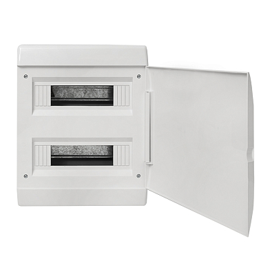 Щит распределительный ЩРВ-П-24 "SlimBox" белая дверца IP41 EKF PROxima - фото10
