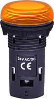 Лампа сигнал. LED матовая ECLI-024C-A 24V AC/DC (оранжевая)