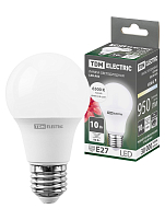 Лампа светодиодная А60 10 Вт, 230 В, 6500 К, E27 TDM ELECTRIC