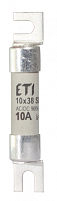 Предохранитель CH SU 10x38 gR-PV 10A 900V (30kA) цилиндрический
