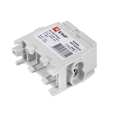 Клемма распределительная КСР с двойным винтом 2x25/2x16 серая EKF PROxima - фото21