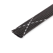 Оплетка кабельная из полиэстера XP-6 (черн-бел) (Fortisflex)