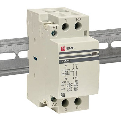 Контактор модульный КМ 25А NО+NC (2 мод.) EKF PROxima - фото12