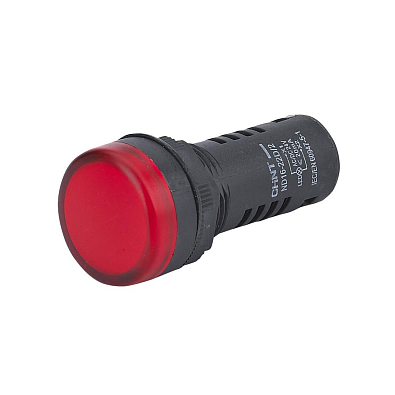 Индикатор ND16-22D/2C красный, встр. резистор, IP65 AC/DC24В (R) - фото1