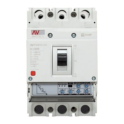 Автоматический выключатель AV POWER-2/3 250А 50kA ETU2.0 - фото13