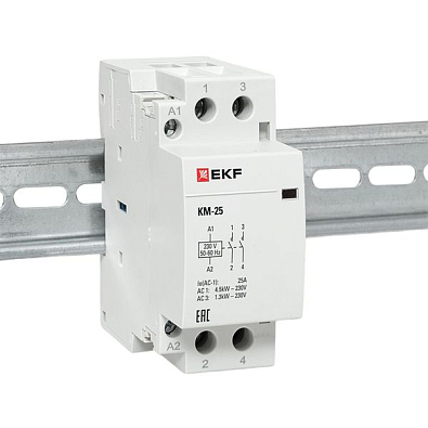 Контактор модульный КМ 25А 2NО (2 мод.) EKF PROxima - фото8