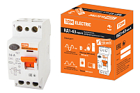 ВД1-63 2Р 16А 10мА TDM ELECTRIC устройство защитного отключения (УЗО)