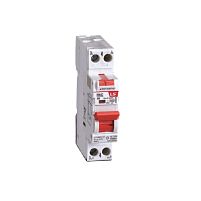 RKC 1P+N C10 30mA AC 6kA дифференциальный автоматический выключатель, арт. 06221039R0