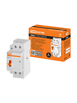 КМ63/2-63 2НО 230В АС TDM ELECTRIC модульный контактор с ручным управлением