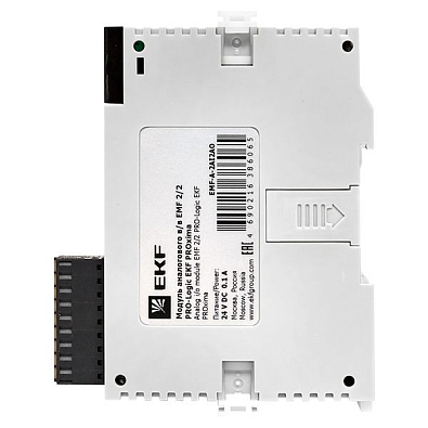 Модуль аналогового в/в EMF 2/2 PRO-Logic EKF PROxima - фото26