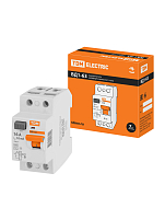 ВД1-63 2Р 16А 10мА TDM ELECTRIC устройство защитного отключения (УЗО)
