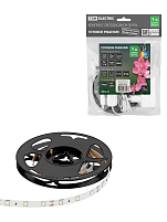 Комплект светодиодной ленты SMD5050-30 LED/м-12 В-7,2 Вт/м-IP65-RGB (1 м), 12 Вт, IR-контроллер TDM ELECTRIC