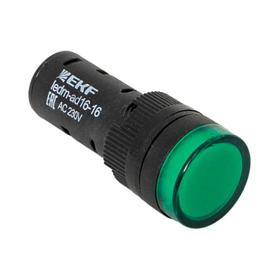 Матрица светодиодная AD16-16HS зеленый 230 В AC (16мм) EKF PROxima - фото10