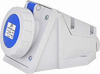Розетка настенная EZH-1632 IP67 (16A, 230V, 2P+PE)