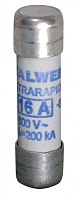 Предохранитель CH14UQ/10A/690V aR (200 kA) цилиндрический