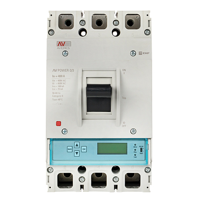 Автоматический выключатель AV POWER-3/3 400А 50kA ETU6.0 - фото8