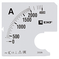 Шкала сменная для A961 2000/5А-1,5 EKF PROxima