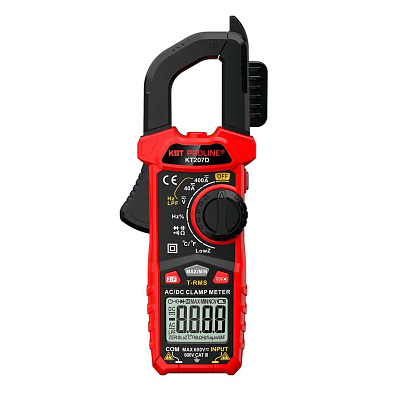 Токовые клещи цифровые KT 207D серия PROLINE - фото1