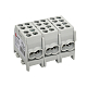 Клемма распределительная КСР с двойным винтом 2x25/2x16 серая EKF PROxima - фото14