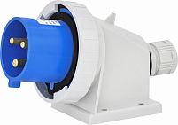 Вилка настенная EPH-3232 IP67 (32A, 400V, 2P+PE)