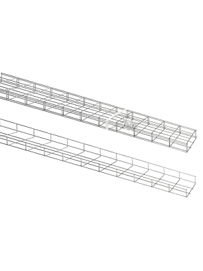 Лоток проволочный 50х150х3000-3,8 мм TDM ELECTRIC - фото1