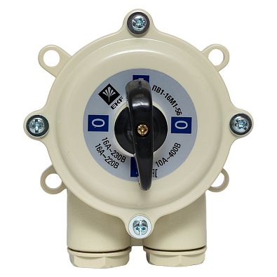 Пакетный выключатель ПВ 2-16 М1 пл. IP56 EKF PROxima - фото4