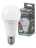 Лампа светодиодная А65 25 Вт, 230 В, 4000 К, E27 TDM ELECTRIC