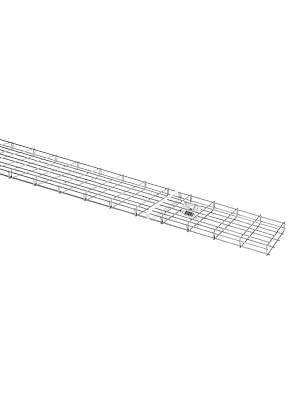 Лоток проволочный 30х200х3000-3,8 мм TDM ELECTRIC - фото3