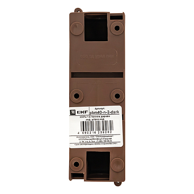 Бокс КМПН 1/2 темное дерево инд. штрих-код EKF PROxima - фото8