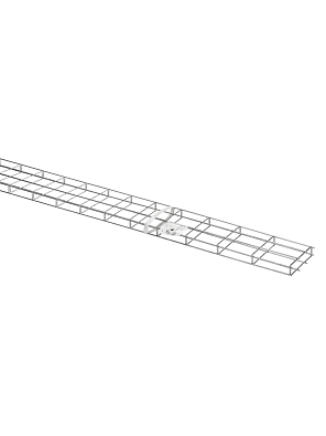 Лоток проволочный 30х150х3000-3,8 мм TDM ELECTRIC - фото3