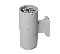 PWL-245110/24D 2x12w 6500K GR IP65 Светильник светодиодный фасадный