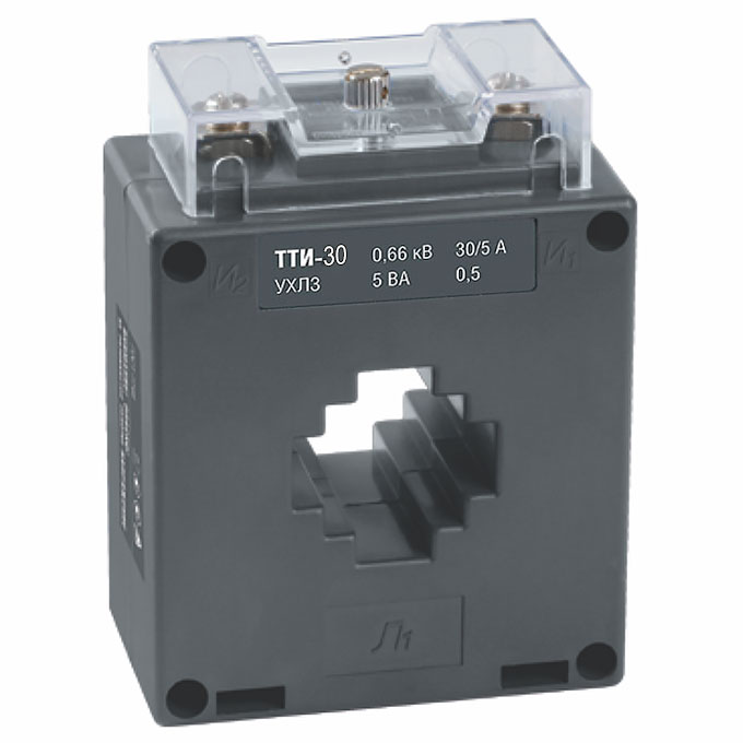 Трансформатор тока ТТИ-30  250/5А  10ВА  класс 0,5 - фото1