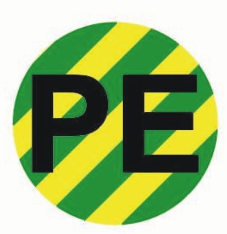 Наклейка "PE" d=20мм EKF PROxima - фото1