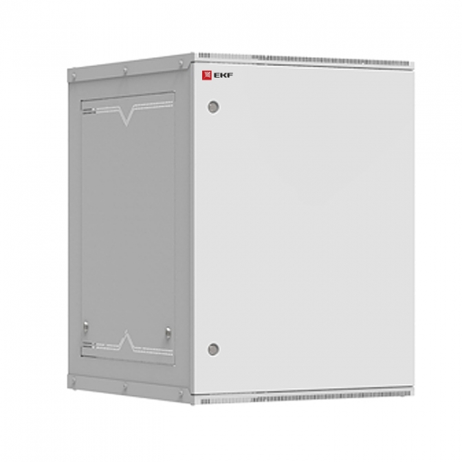 Шкаф телекоммуникационный настенный разборный 15U (600х650) дверь металл, Astra серия EKF PROxima - фото1