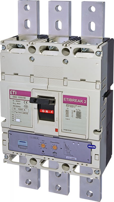Автоматический выключатель EB2 1000/3E 1000A 3p (70kA) - фото1