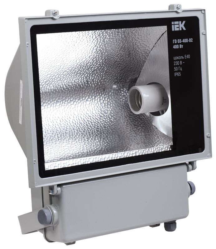 Прожектор ГО03-400-02 400Вт E40 серый асимметричный IP65 - фото1