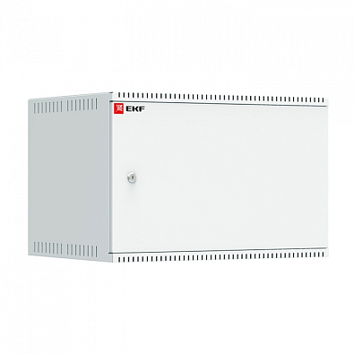 Шкаф телекоммуникационный настенный 6U (600х450) дверь металл, Astra серия EKF PROxima - фото1