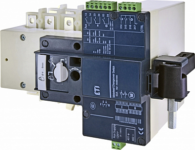 Переключатель нагрузки с мотор-приводом MLBS 63 12VDC 4P CO ("1-0-2", 63А) - фото1