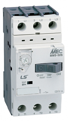 Автомат защиты двигателя MMS-32S 0.63A - фото1