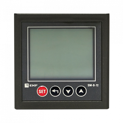 Многофункциональный измерительный прибор SM-B-72 на панель 72х72 EKF - фото3