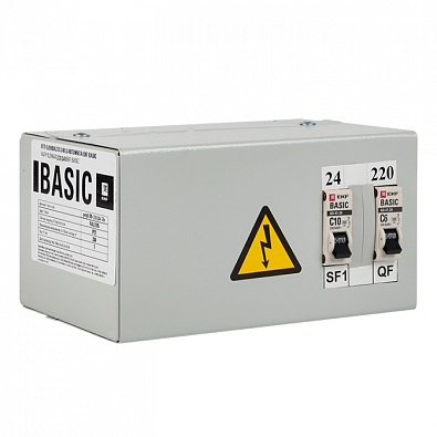 Ящик с понижающим трансформатором ЯТП 0,25кВА 220/24В EKF Basic - фото1